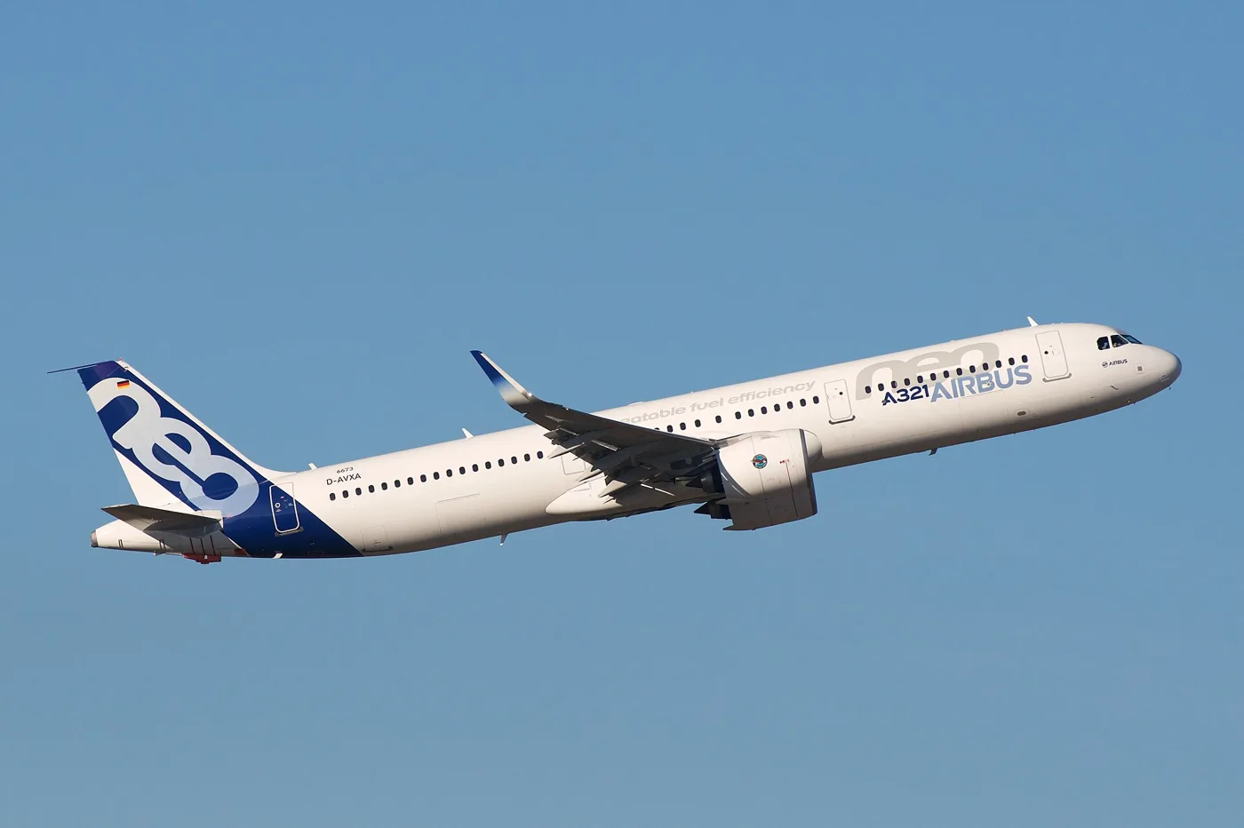 Airbus A321neo (representative)