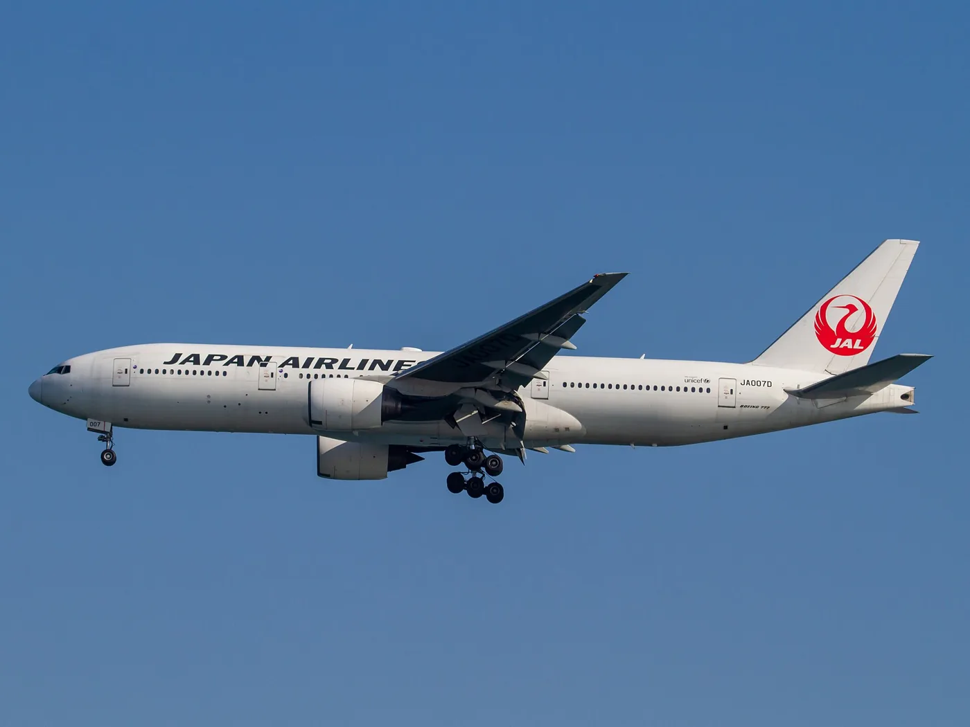 Boeing 777-200 (representative)