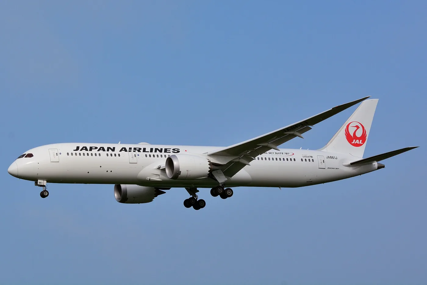 Boeing 787-9 (representative)